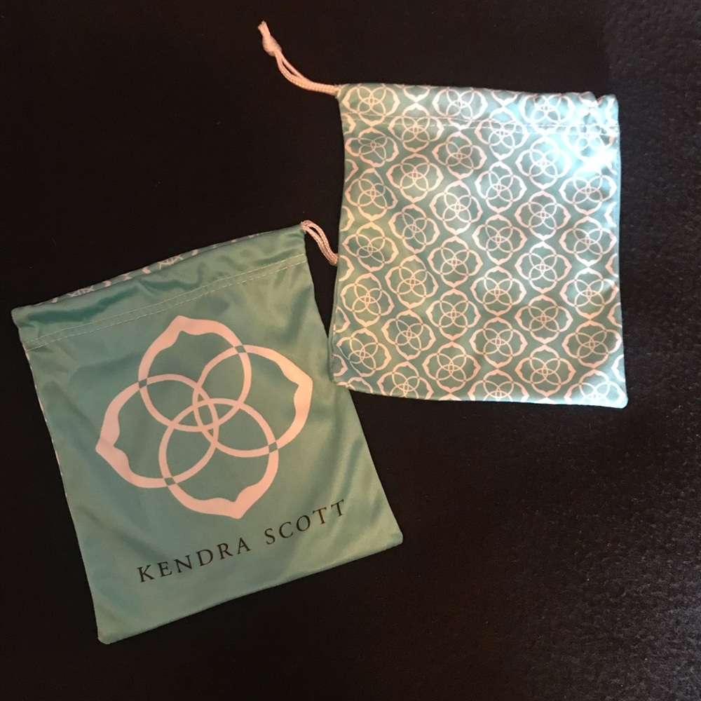 (2) Kendra Scott jewelry bags